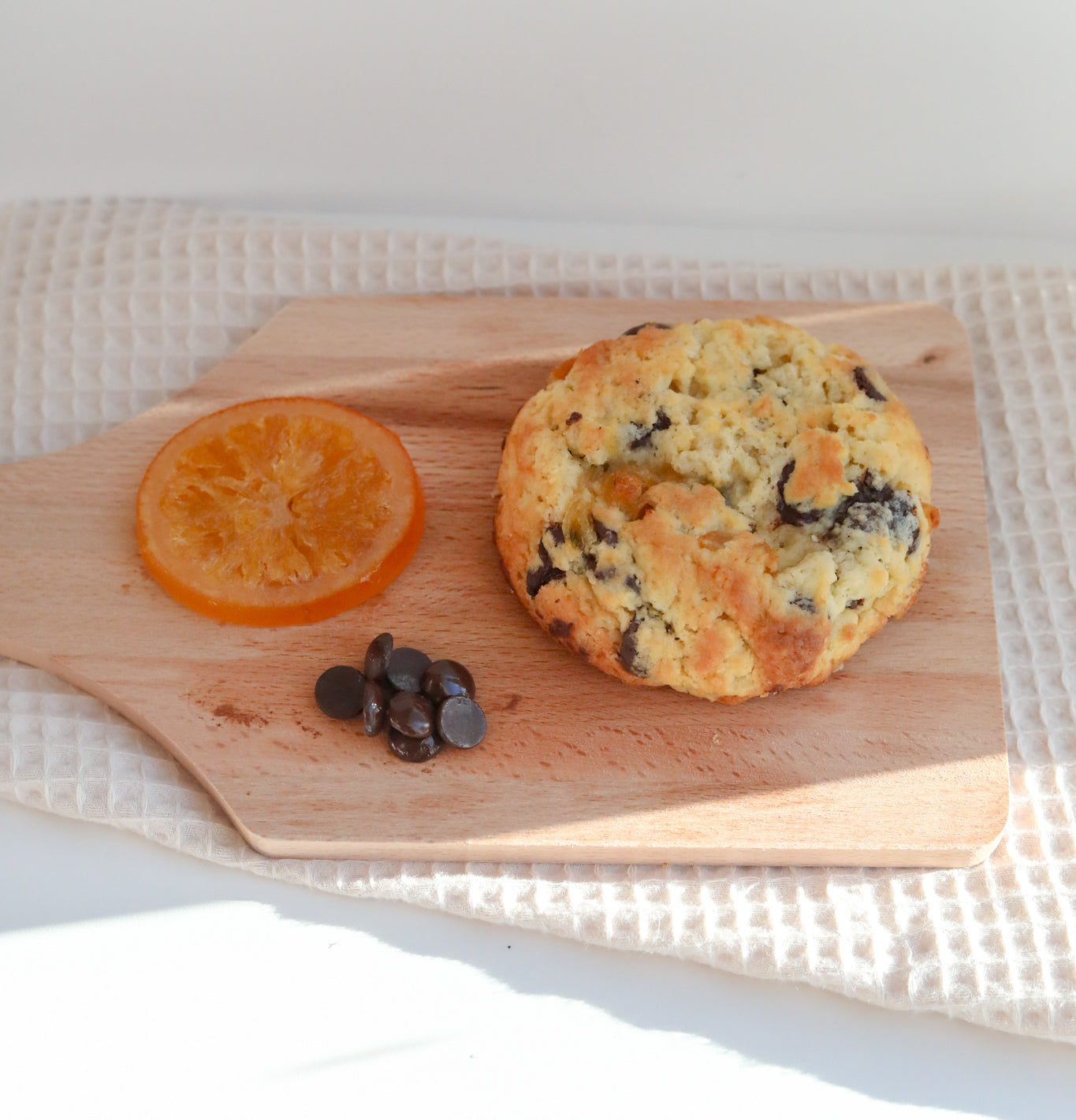 Le Flocon d'Agrume : chocolat noir et oranges confites
