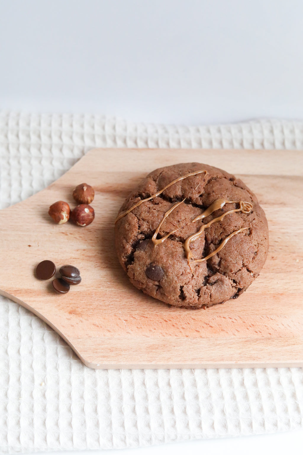 L'obscur praliné - Chocolat noir et insert praliné amande-noisette