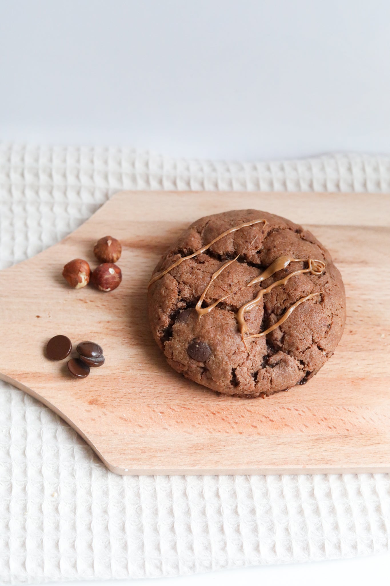 L'obscur praliné - Chocolat noir et insert praliné amande-noisette